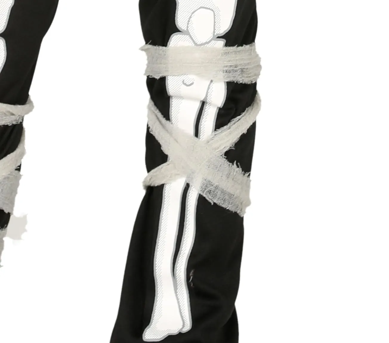 Guirca Ninja Scheletro Zombie Costume Bambino