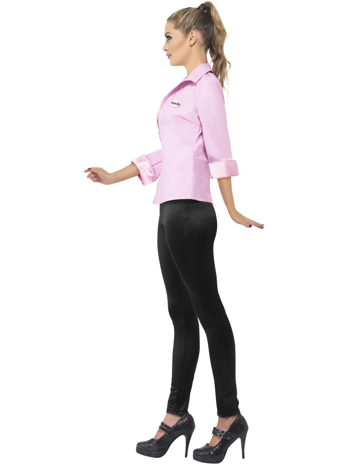 Smiffys Grease Pink Ladies giacca costume rosa M licenza