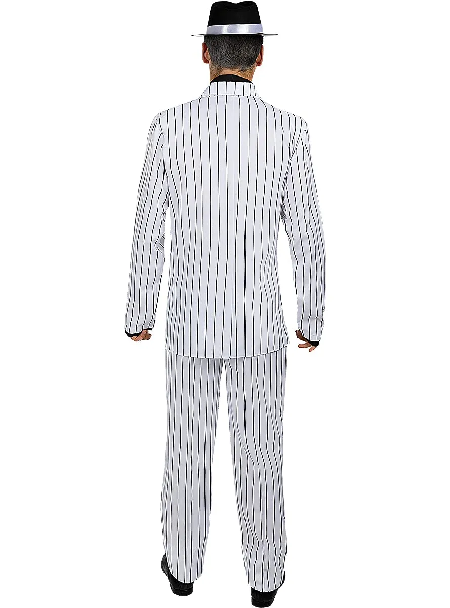 Funidelia Gangster Bianco Anni 20 costume uomo M