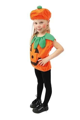P'tit Clown costume zucca neonato tunica e cappello