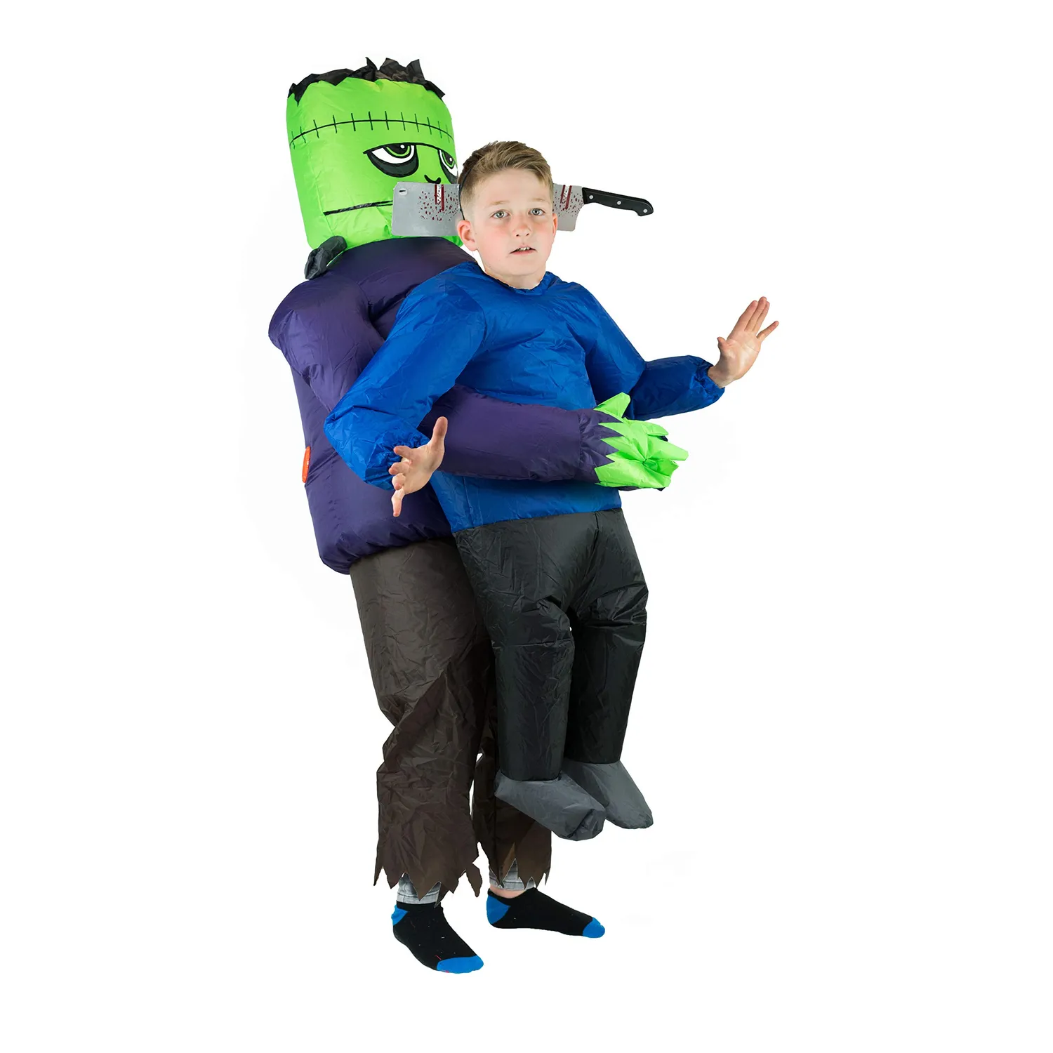 Bodysocks Frankenstein costume gonfiabile bambino 5-11 anni