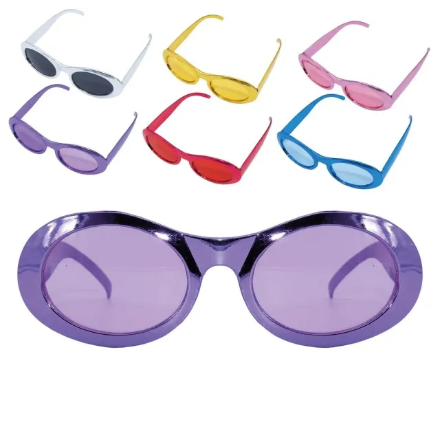P'tit Clown 24581 occhiali glitter carnevale assortiti