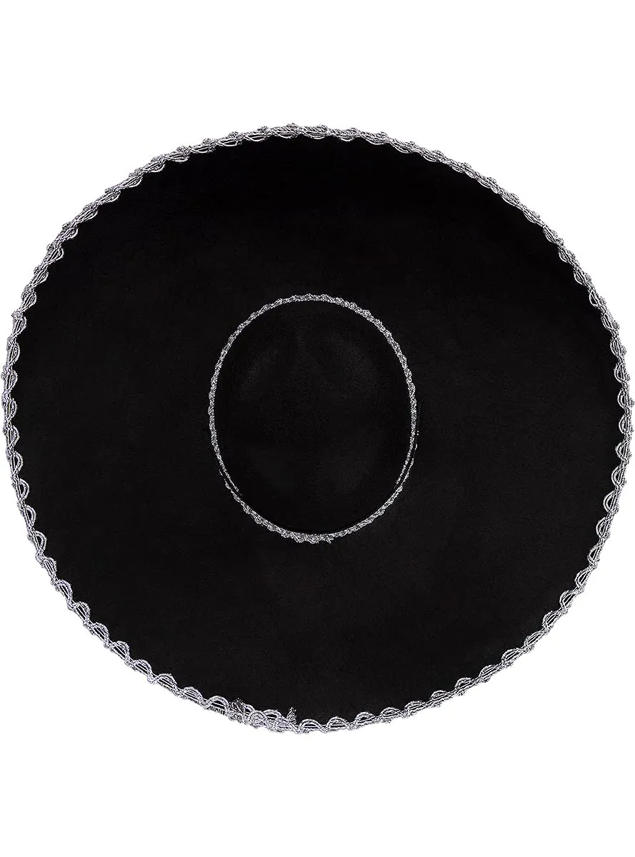 Funidelia Teschio Messicano cappello mariachi nero adulto