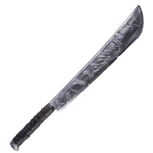P'tit Clown re32569 machete giocattolo plastica 75 cm nero