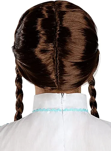 Funidelia Dorothy parrucca trecce castane donna Mago di Oz