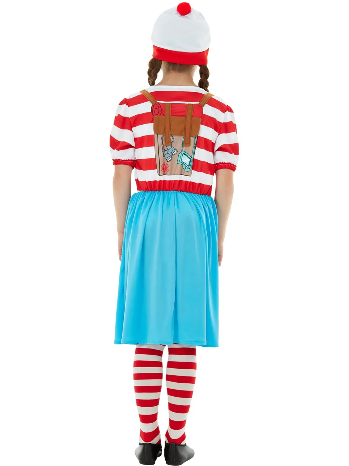 Smiffys Wenda costume bambina 4-6 anni con accessori