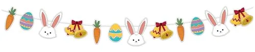 P'tit Clown 23840 ghirlanda Pasqua 3,6 m cartone