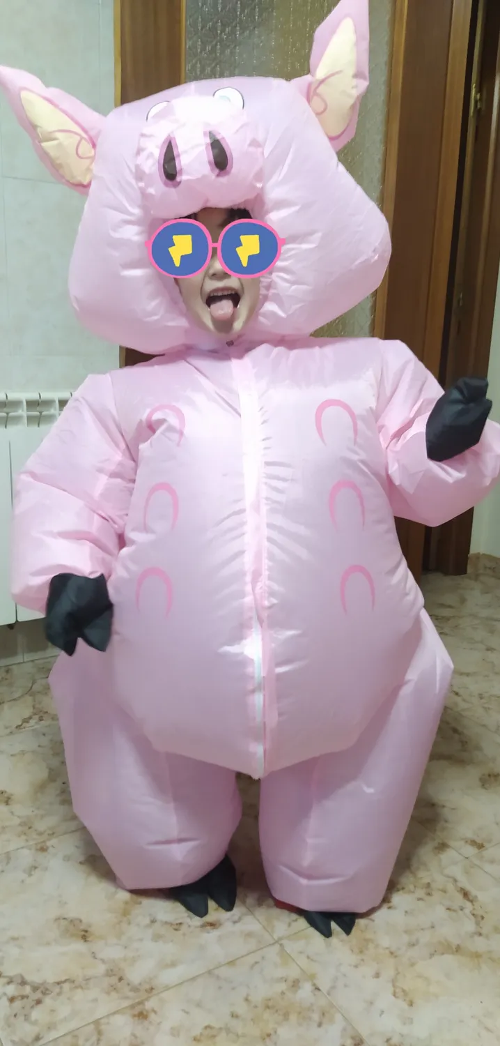 Bodysocks Maiale costume gonfiabile bambini taglia unica