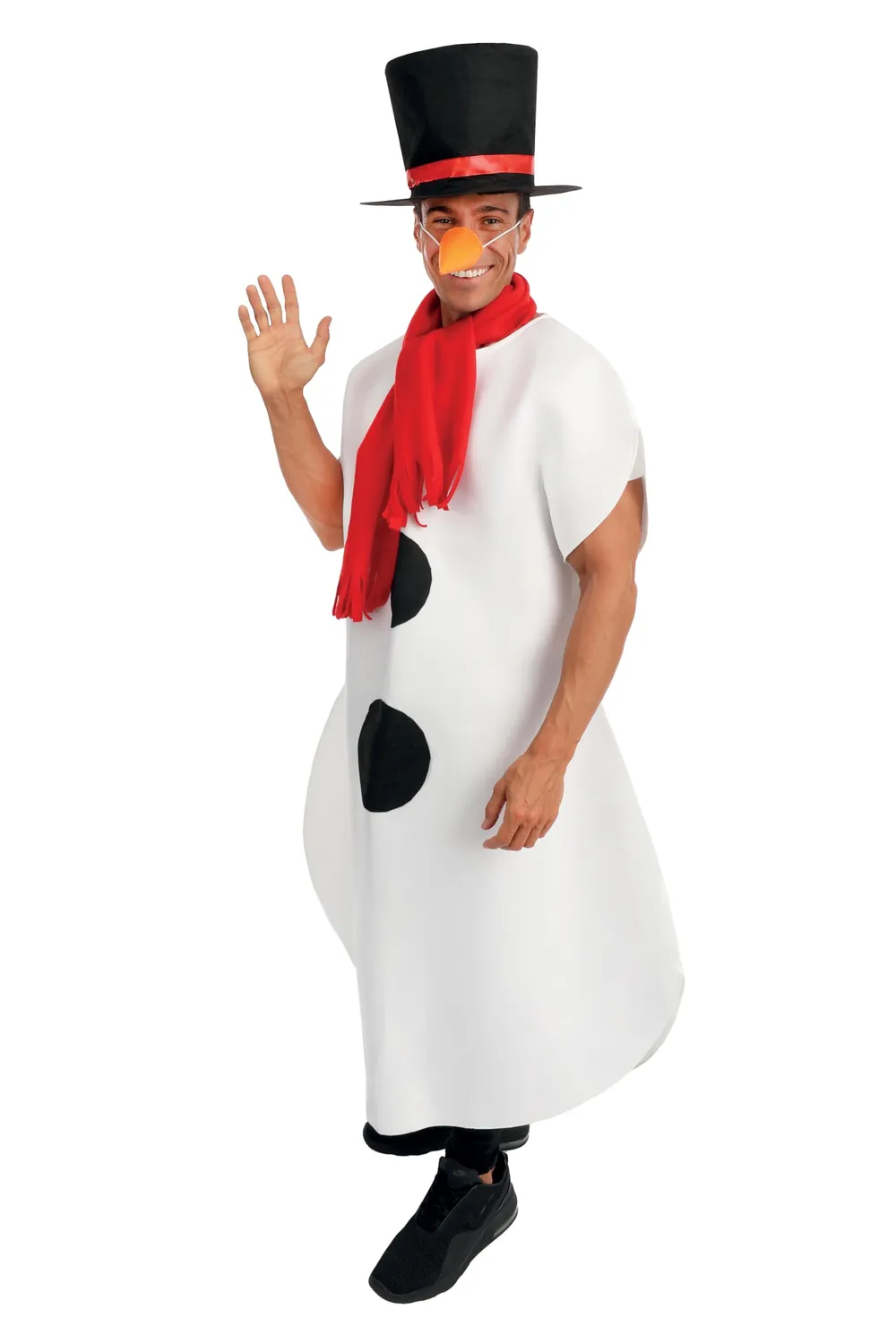P'tit Clown 23671 Pupazzo Neve Costume Adulto taglia unica