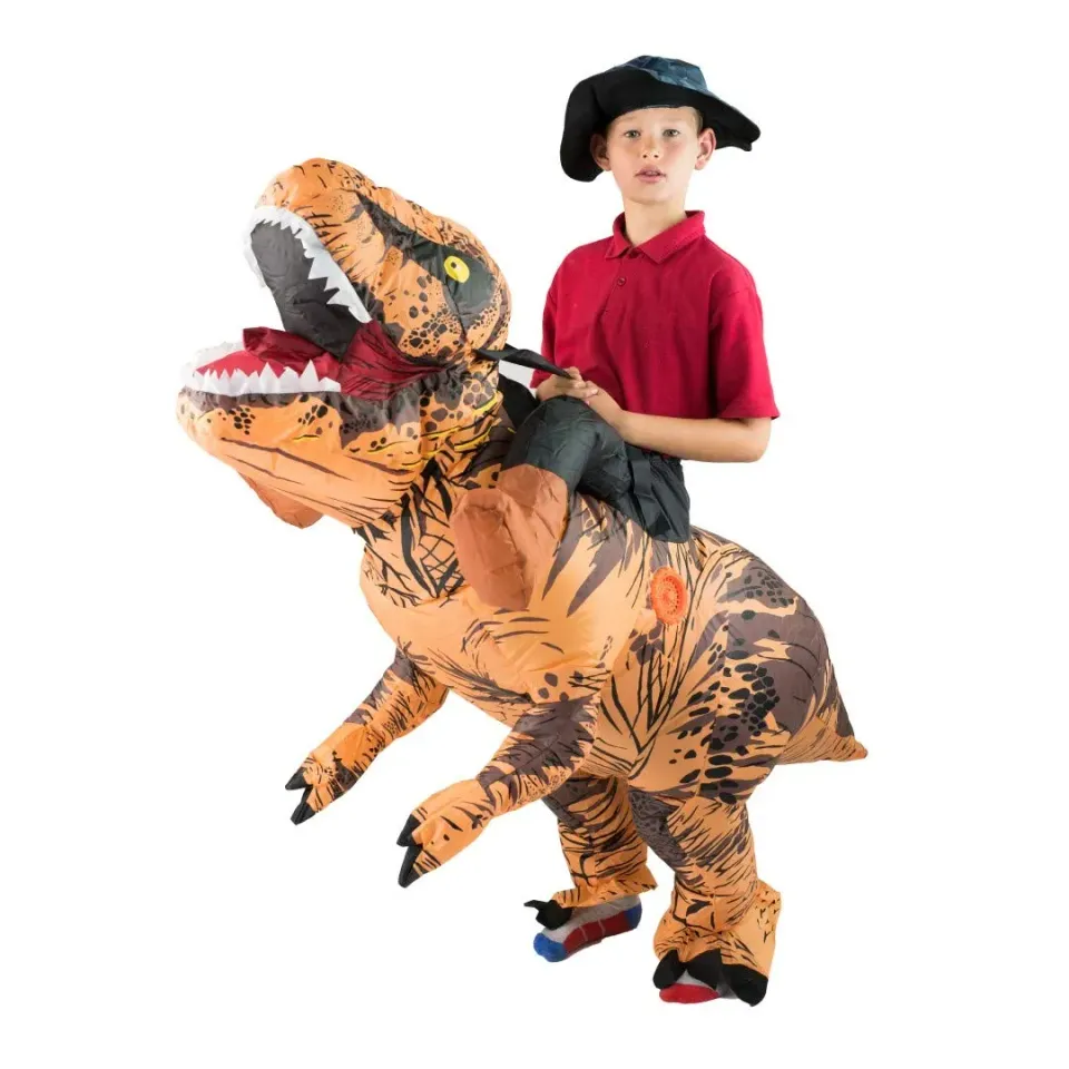 Bodysocks Deluxe Dinosauro costume gonfiabile bambino T-Rex
