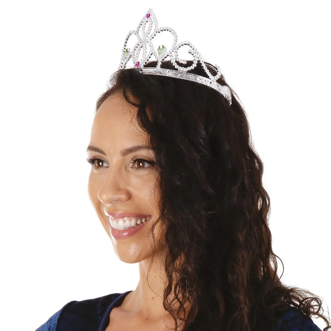 P'tit Clown 17630 diadema rigida argento regina