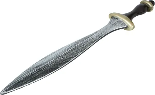 Guirca Spada Spartano 70 cm spada finta argento oro