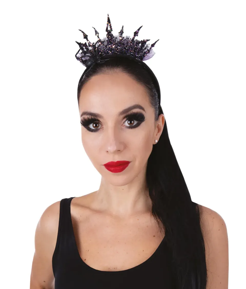 P'tit Clown 22923 cerchietto principessa nera