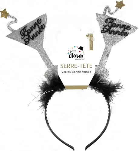 P'tit Clown 40380 Cerchietto Buon Anno accessorio multicolore