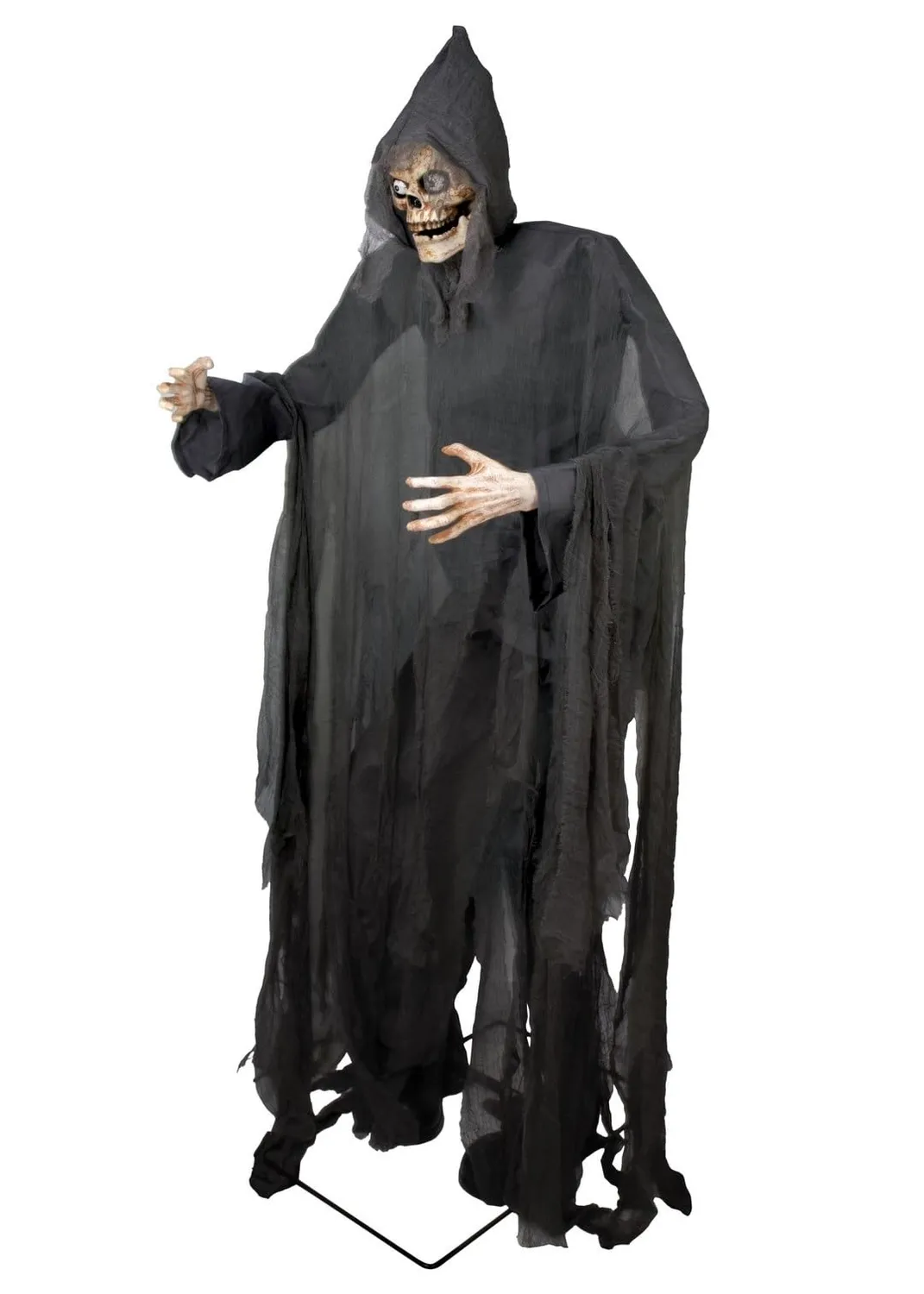 P'tit Clown scheletro gigante animato sonoro 180 cm luminoso