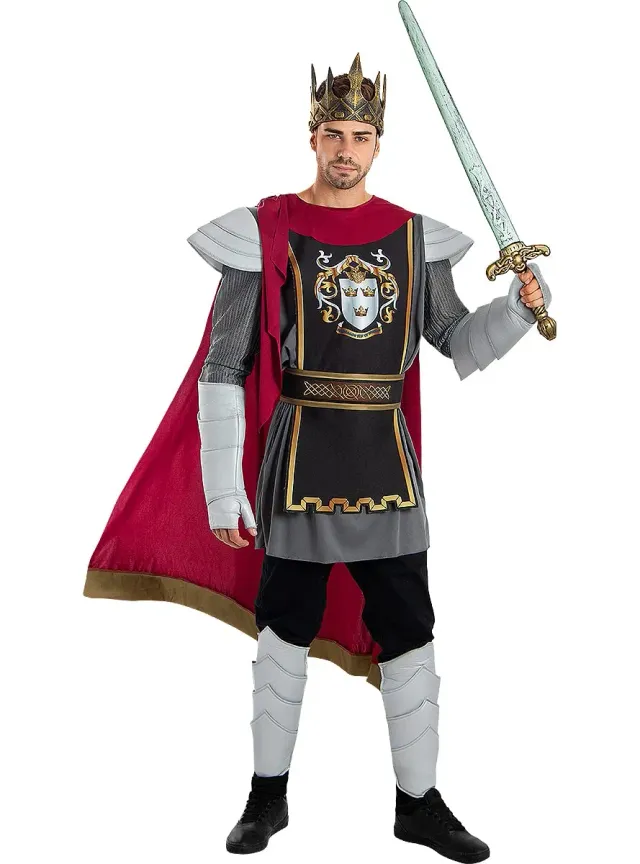 Funidelia Costume Re Arturo Deluxe Uomo S Porpora