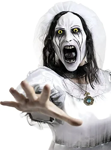 Funidelia La Llorona Maschera Horror Bianca Adulto