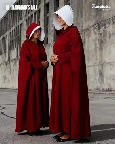 Funidelia Il Racconto dell'Ancella costume donna S-M rosso