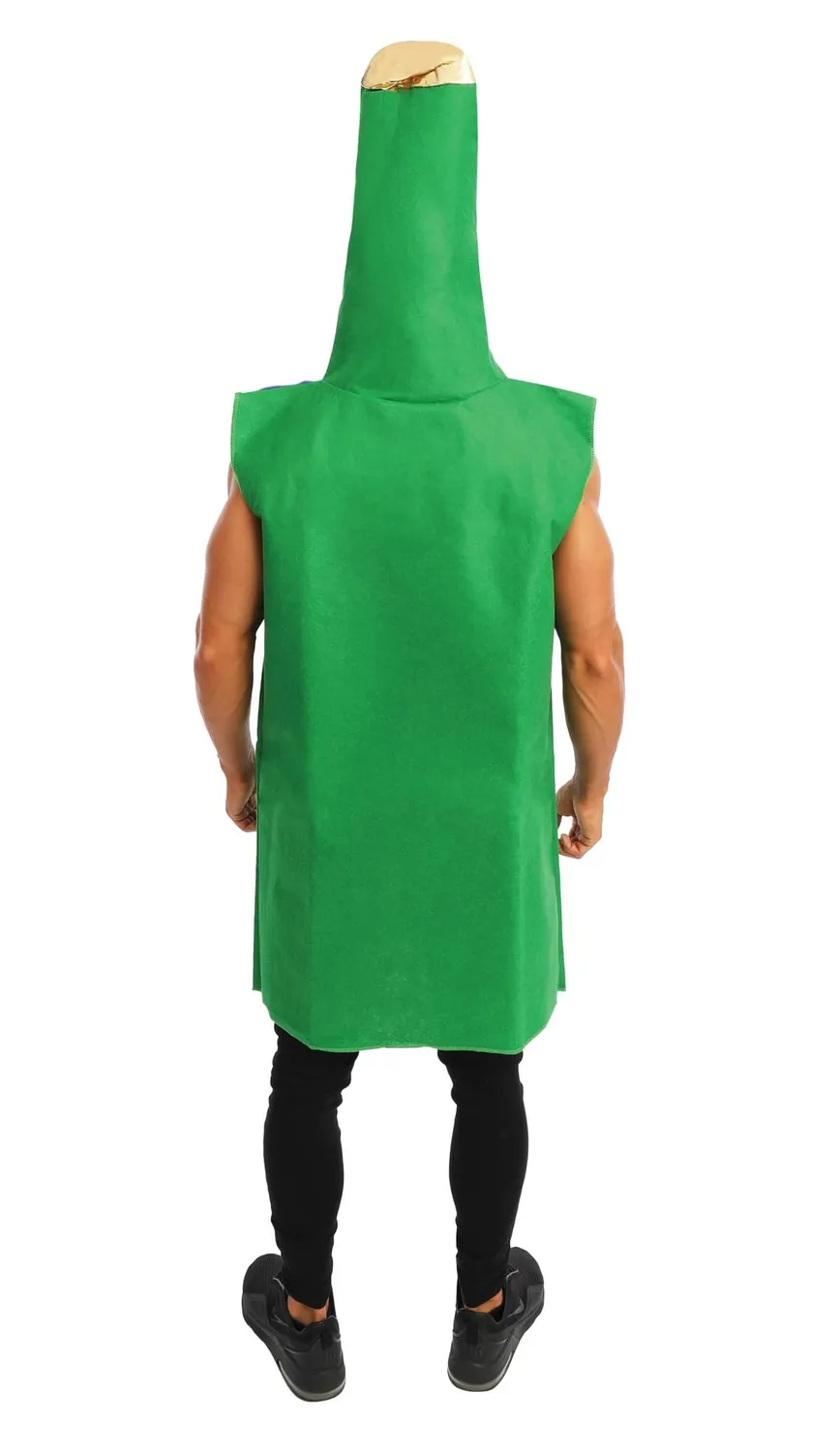 P'tit Clown 42937 Super Binouze costume adulto taglia unica