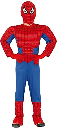 Fiestas Guirca Supereroe Muscoloso Costume Bambini 3-4 anni