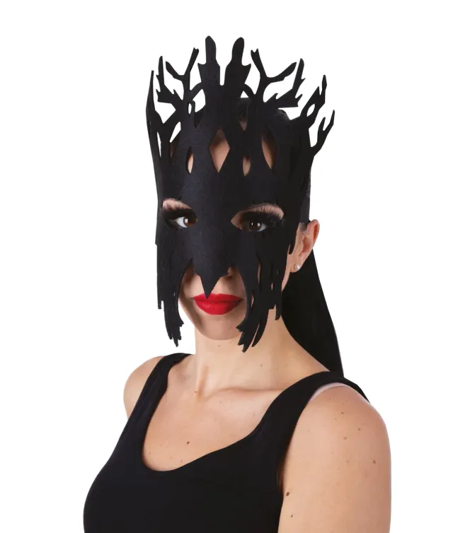 P'tit Clown 22924 maschera albero nero adulto
