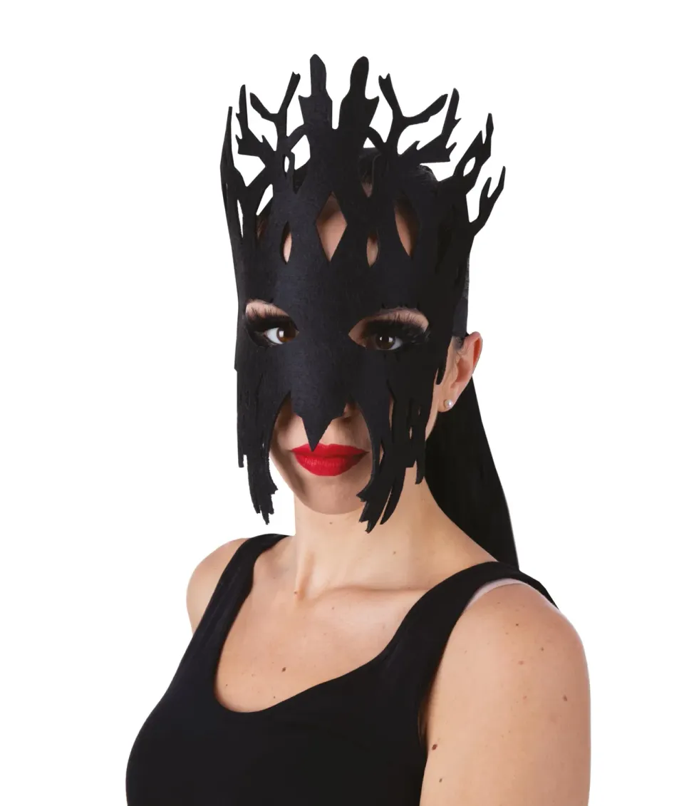 P'tit Clown 22924 maschera albero nero adulto
