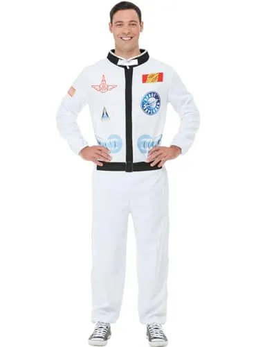 Funidelia Astronauta costume uomo M bianco