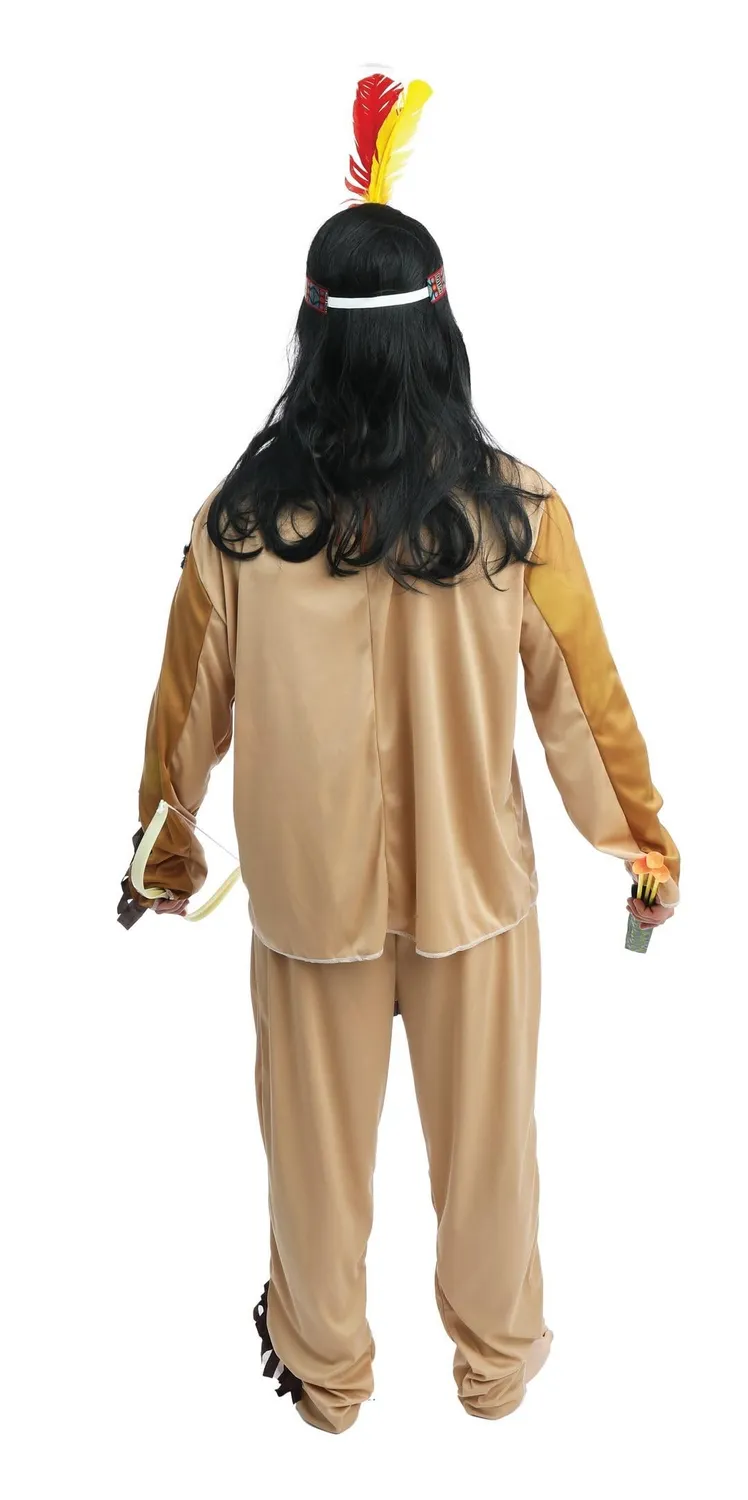 P'tit Clown Costume Indiana Donna Rosso Poliestere Carnevale