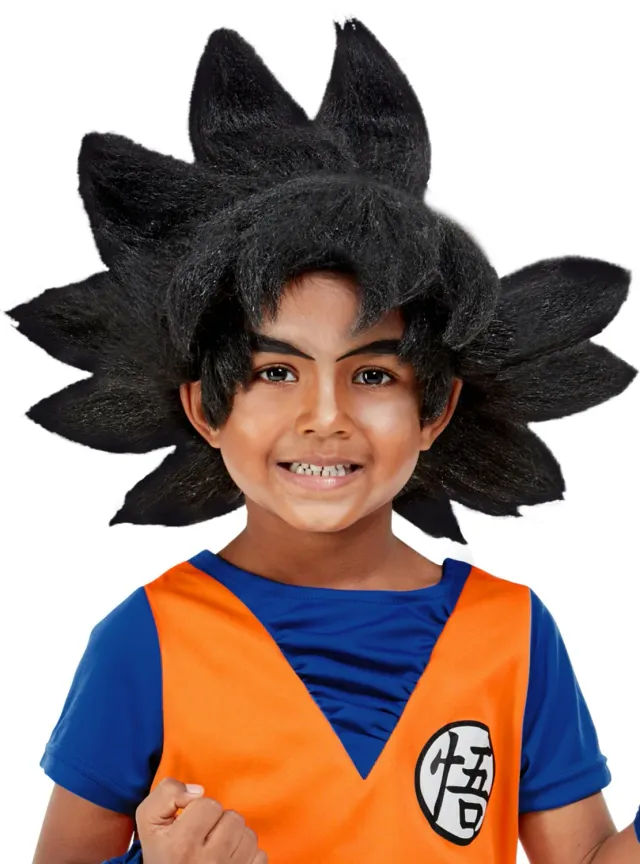 Funidelia Goku Dragon Ball Parrucca Bambino Nera