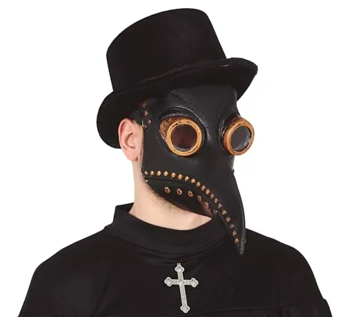 Fiestas Guirca Peste maschera lattice adulto multicolore