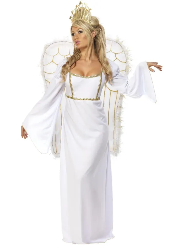 Smiffys Angelo Deluxe costume donna bianco-oro M