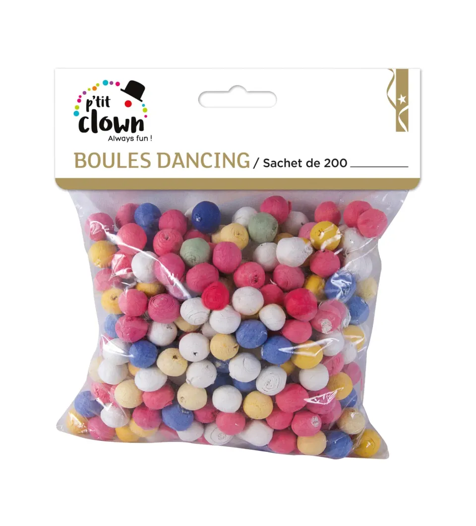 P'tit Clown re71502 palline cerbottana multicolore 200 pezzi