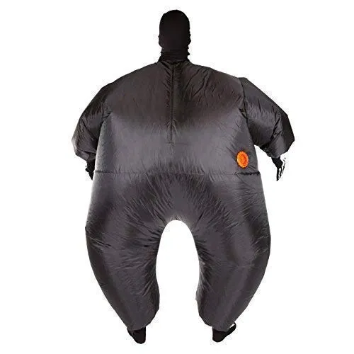 Bodysocks Scheletro costume gonfiabile adulti con maschera