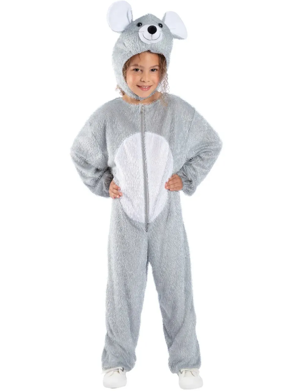 Smiffys Mouse Costume topo bambino grigio 4-6 anni