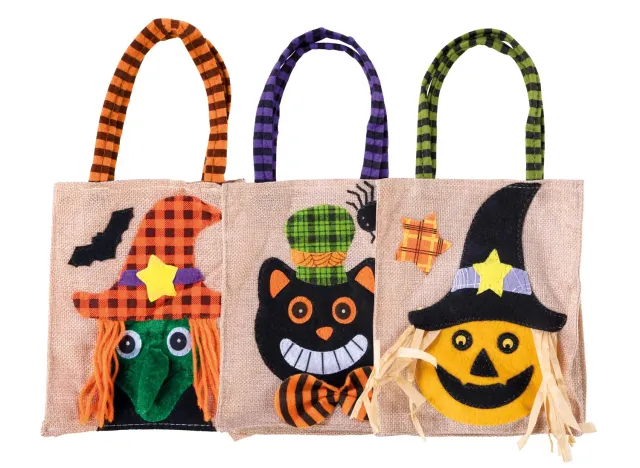 P'tit Clown Borsa Iuta sacchetto Halloween dolcetto