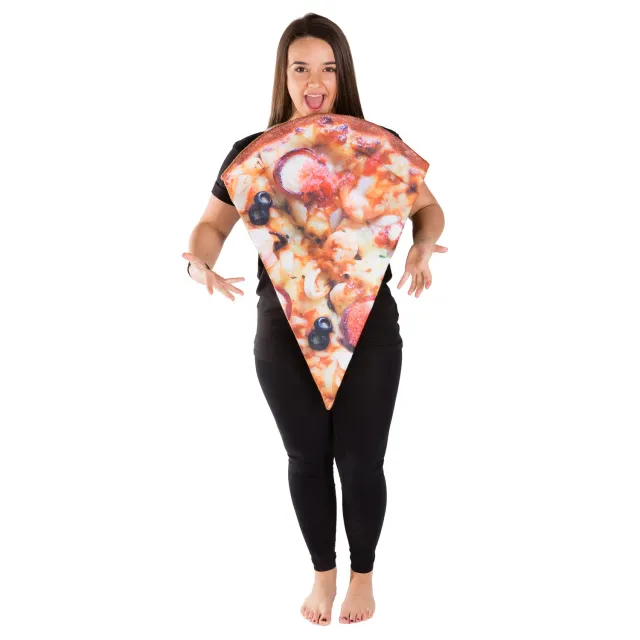 Bodysocks Pizza costume adulto taglia unica