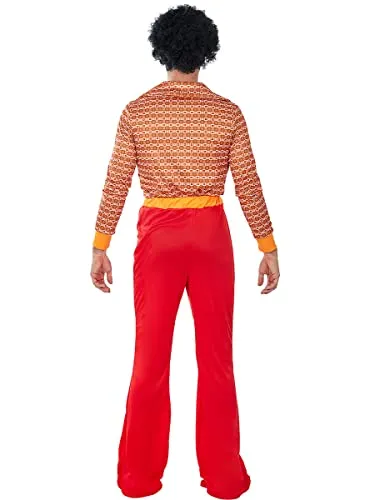Funidelia Anni 70 costume disco uomo arancione