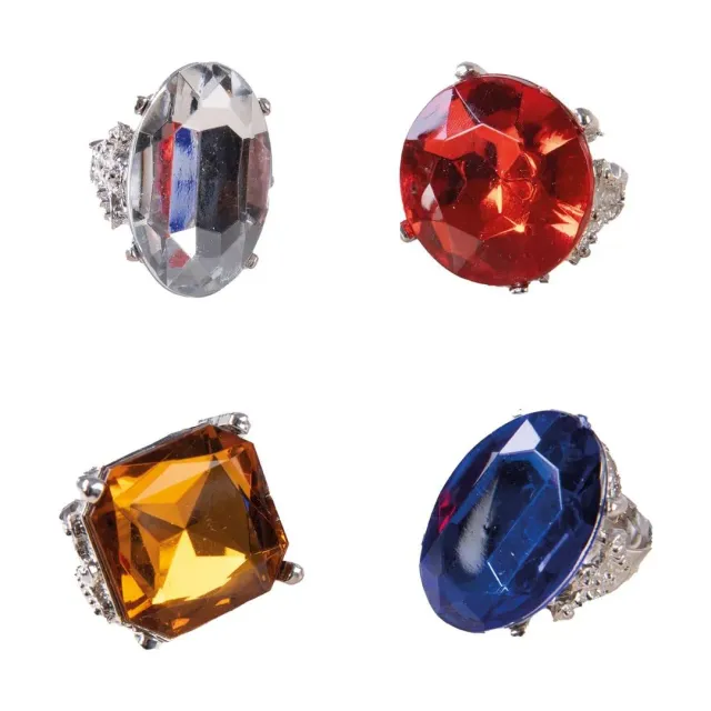 P'tit Clown 10003 Anello finta pietra regolabile