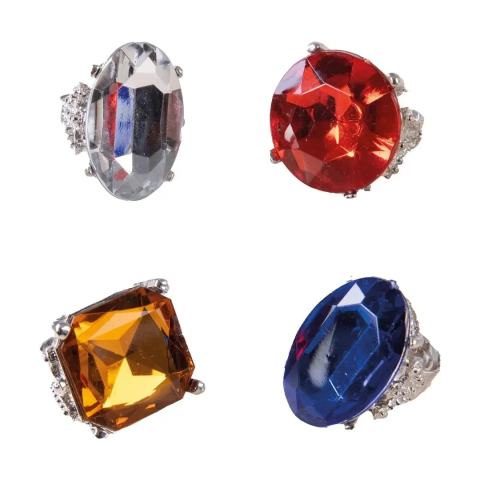 P'tit Clown 10003 Anello finta pietra regolabile