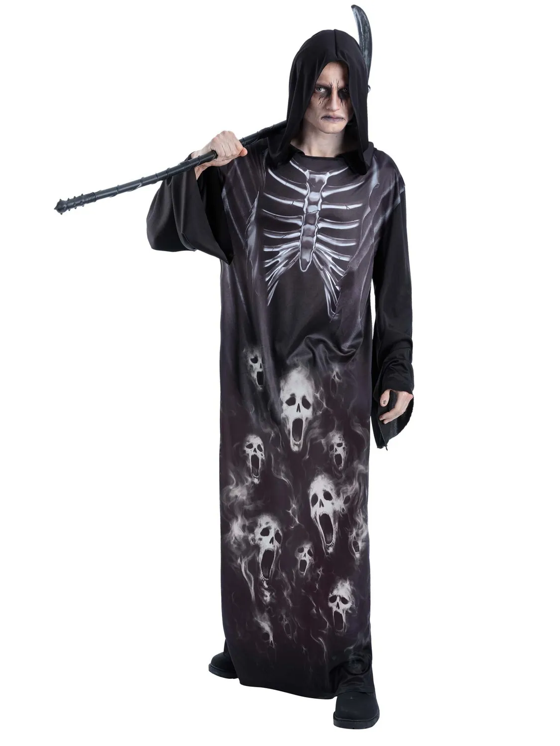 Smiffys Screaming Reaper costume grim reaper M/L scheletro
