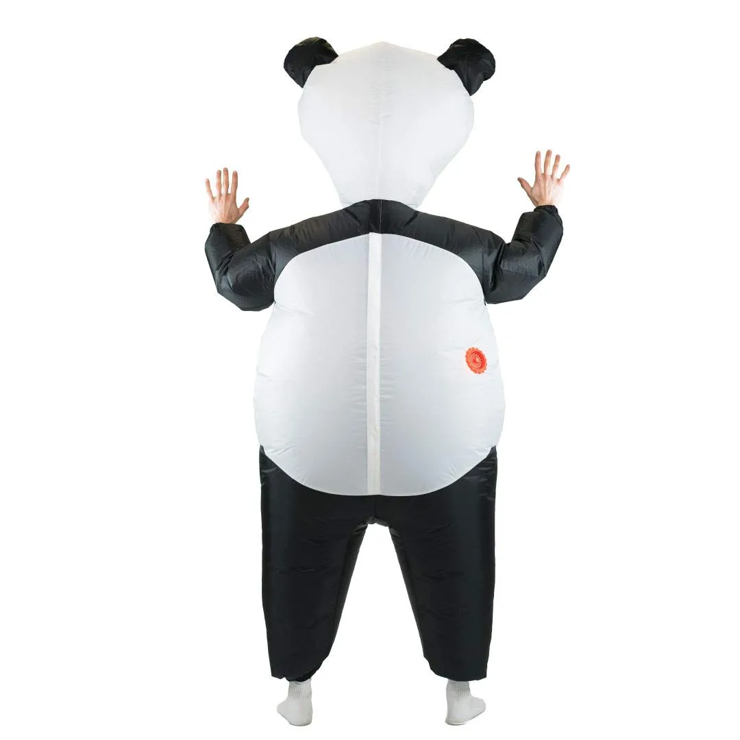Bodysocks costume gonfiabile panda adulto con ventola