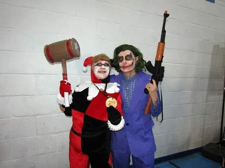 Funidelia Harley Quinn costume donna DC Comics completo