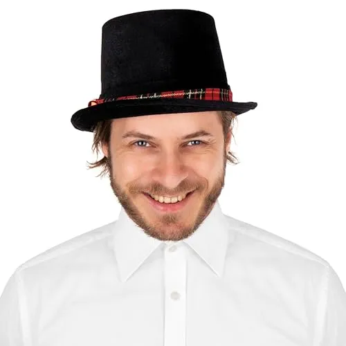P'tit Clown 22372 cappello pupazzo di neve nero adulto