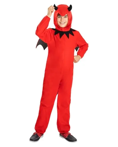 Funidelia Diavolo costume bambino rosso 7-9 anni