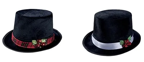 P'tit Clown 22372 cappello pupazzo di neve nero adulto