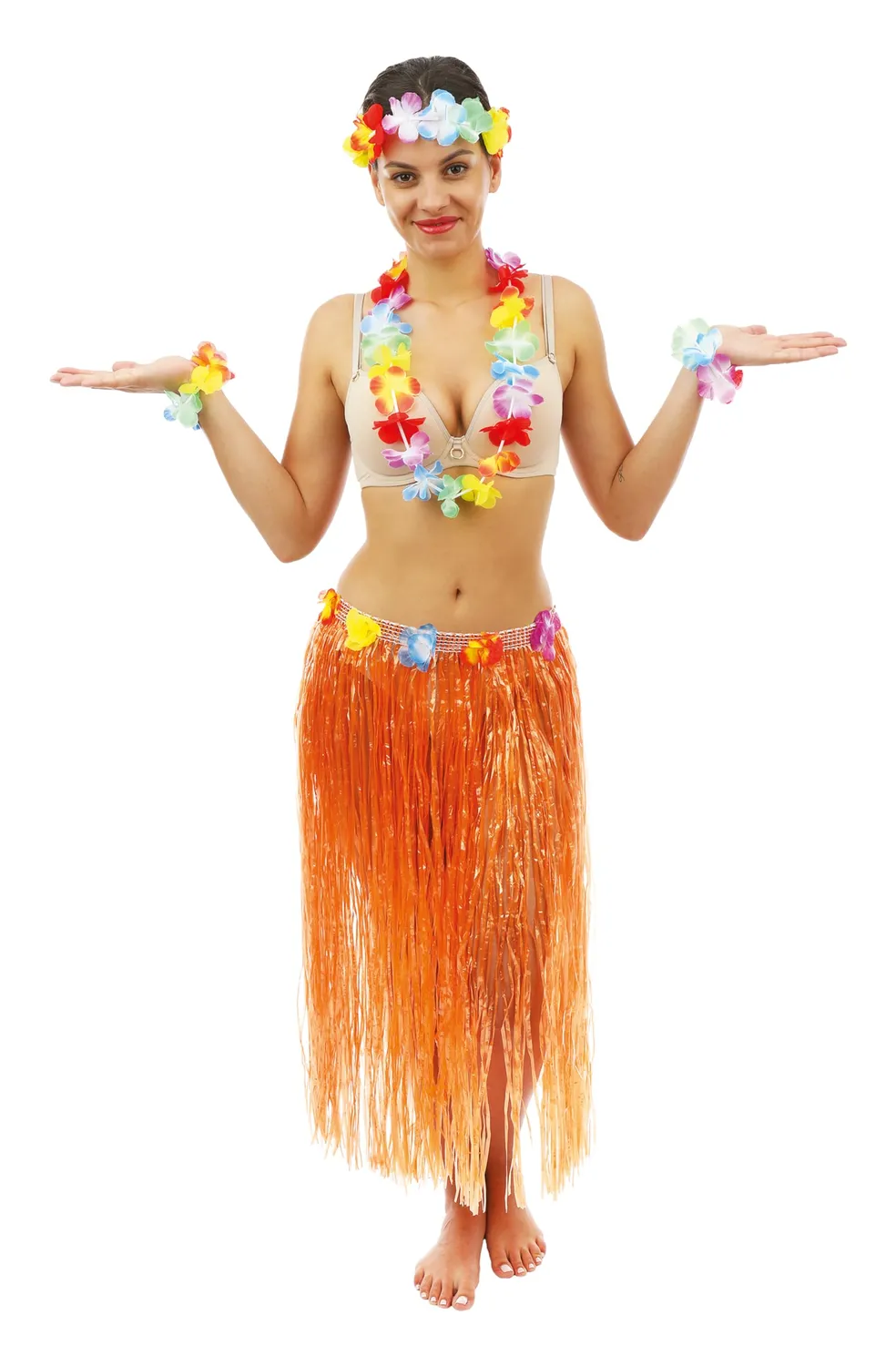 P'tit Clown Gonna Hawaiana 80 cm Multicolore