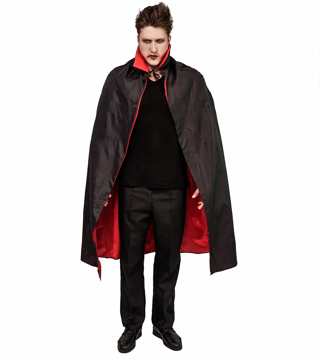 SEA HARE Capo Vampiro mantello uomo nero Halloween