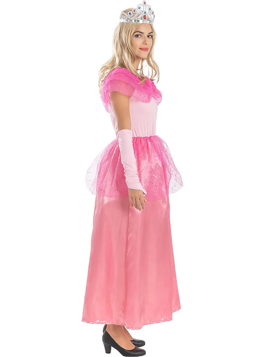 Funidelia Principessa costume donna S rosa medievale