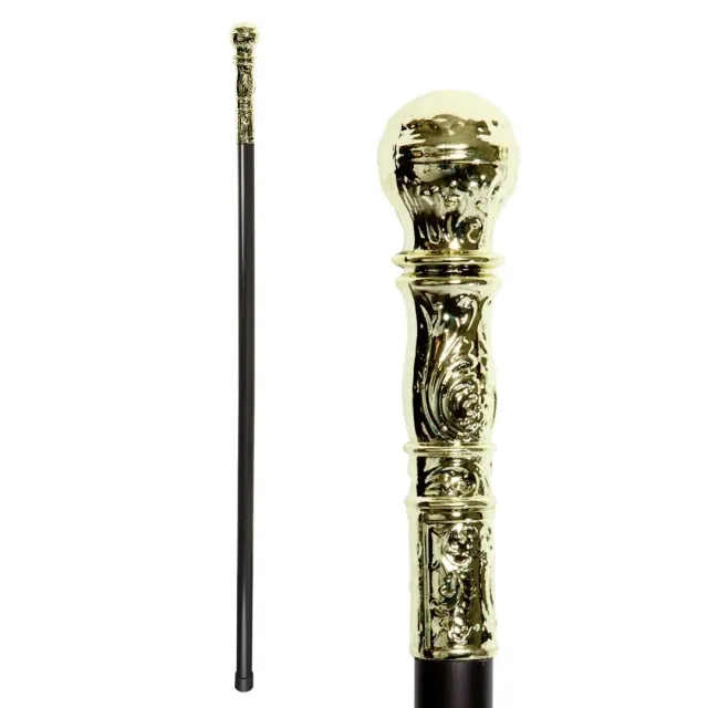 P'tit Clown 38800 bastone costume oro 92 cm taglia unica