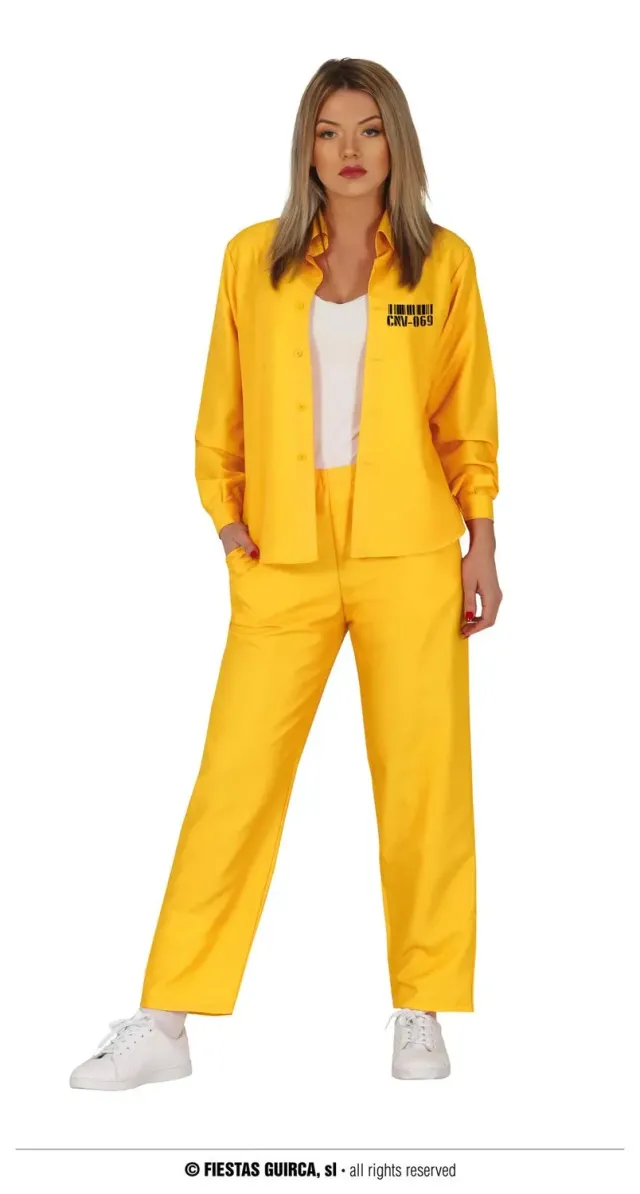 Guirca costume carcerata donna 42-44 L